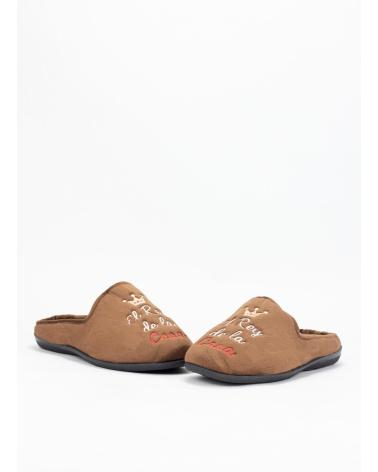 Hausschuhe für Herren KESLEM ZAPATILLAS CASA EN COLOR PARA MARRON