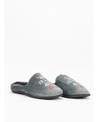 Hausschuhe für Herren KESLEM ZAPATILLAS CASA EN COLOR PARA GRIS