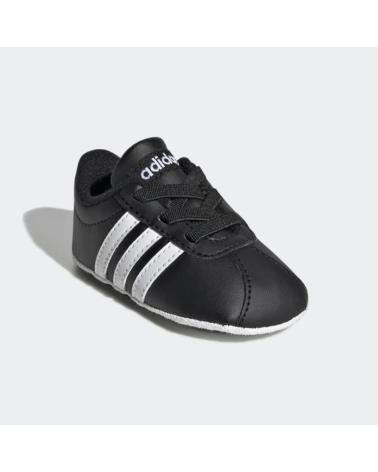 Sportif pour Fille et Garçon ADIDAS ZAPATILLAS VL COURT 2 0 CRIB BLANCO EE6911 NEGRO