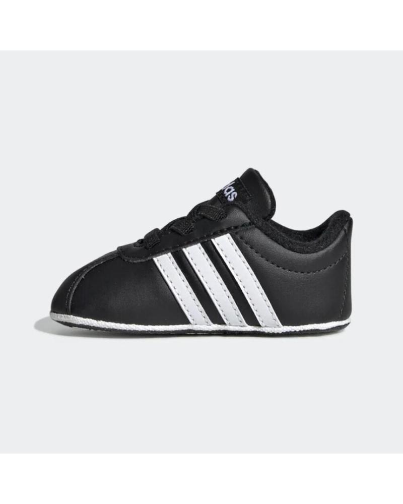 Sportif pour Fille et Garçon ADIDAS ZAPATILLAS VL COURT 2 0 CRIB BLANCO EE6911 NEGRO