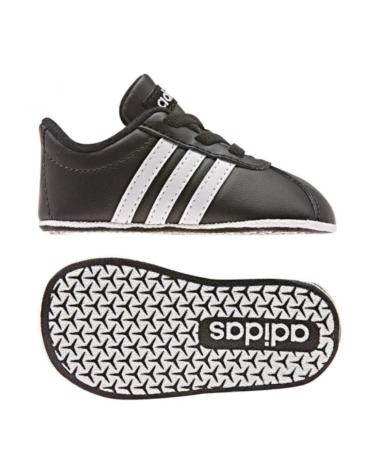 Sportif pour Fille et Garçon ADIDAS ZAPATILLAS VL COURT 2 0 CRIB BLANCO EE6911 NEGRO