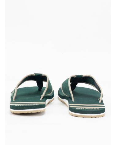 Man Flip flops TOMMY HILFIGER CHANCLAS SPORTY HILFIGER BEACH SANDAL VERDE