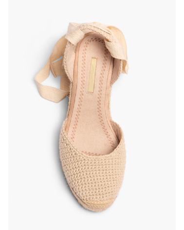 Sandalias de Mujer KESLEM ALPARGATA M4303 NATURAL
