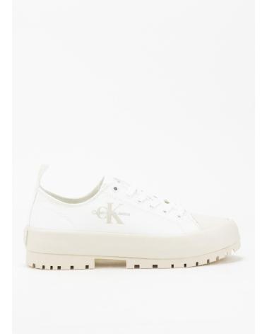 Deportivas de Mujer CALVIN KLEIN ZAPATILLA LUGGED HYBRID LACEUP ML MTR BLANCO
