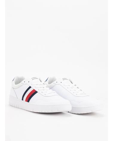 Esportes  de Homem TOMMY HILFIGER ZAPATILLAS TH BASKET CORE LITE BLANCO