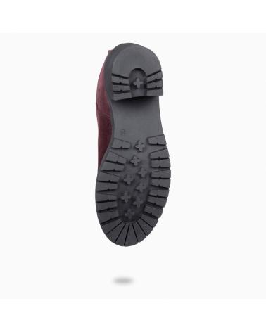 Woman Mid boots MIMAO POP - BOTIN DE PIEL HIDROFUGO BURDEOS