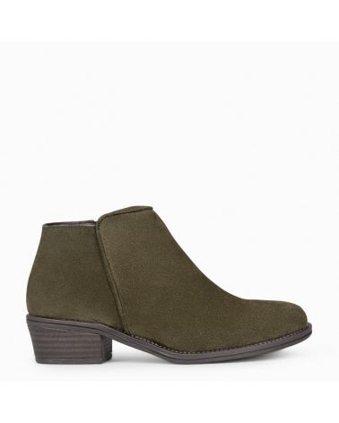 Woman Mid boots MIMAO BALTIMOR - BOTINES PIEL MUJER KAKI HIDROFUGO KAKI MIMAO