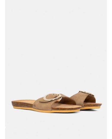 Chanclas de Mujer THE HAPPY MONK SANDALIAS ARENAL-008 TAUPE