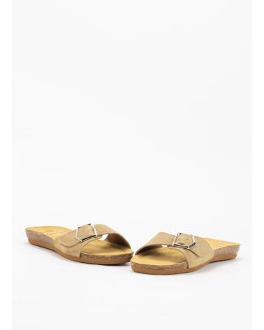 Chanclas de Mujer THE HAPPY MONK SANDALIAS ARENAL-008 TAUPE