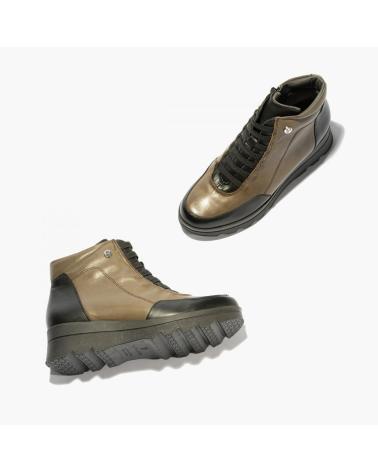 Stivaletti per Donna PITILLOS BOTIN SENORA ELASTICOS NEGRO-KAKI