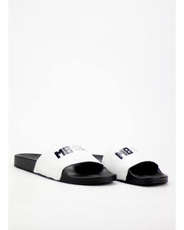 Chinelos de Homem KESLEM CHANCLAS MB ACOLCHADA BLANCO BLANCO