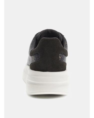 Deportivas de Hombre GUESS  ZAPATILLAS ELBA CARRYOVER NEGRO MARRON NEGRO