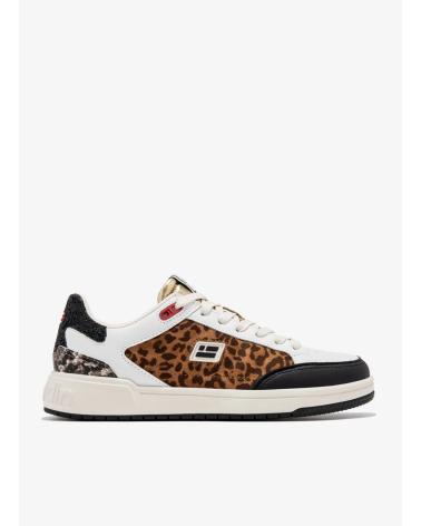 Esportes  de Mulher D FRANKLIN COURT V2 TENNIS BASIC LEOPARDO