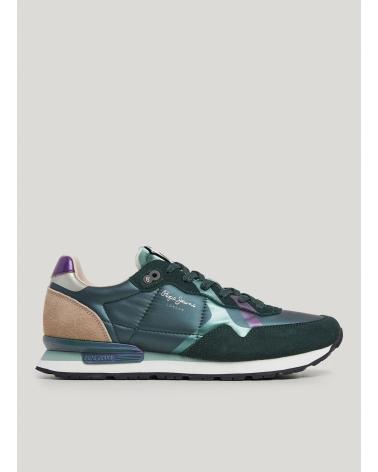 Sportivo per Donna PEPE JEANS BRIT PRINTS VERDE