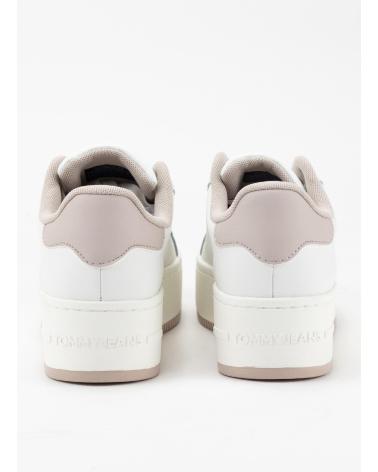 Deportivas de Mujer TOMMY HILFIGER ZAPATILLAS TJW FLATFORM ESS BLANCO