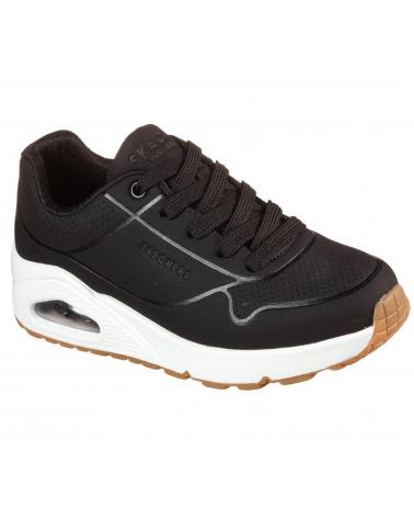 Sportif pour Femme SKECHERS ZAPATILLAS UNO-STAND NEGRAS CAMARA MULTICOLOR