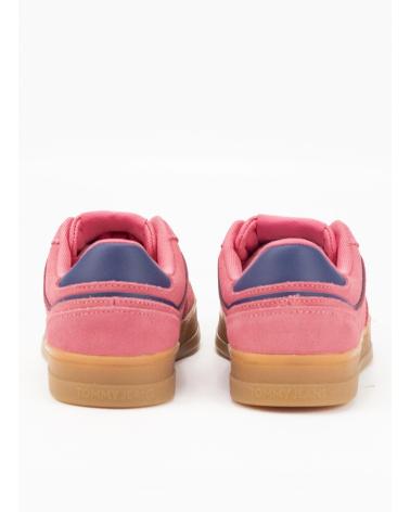 Deportivas-De-Mujer-TOMMY-HILFIGER-ZAPATILLAS-THE-GREENWICH-SUEDE-ROSA