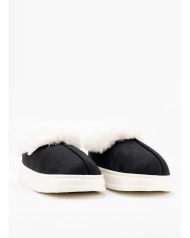 Pantofole per Donna KESLEM ZAPATILLAS DE ESTAR POR CASA 9831 NEGRO