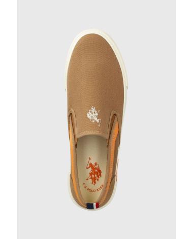 Esportes  de Homem US POLO ASSN ALPARGATAS CASUAL BASTER002A-CUO U S POLO MARRóN