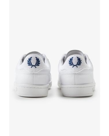 Sportif-De-Hombre-FRED-PERRY-ZAPATILLAS-TENIS-CASUAL-B6333-BLANCO