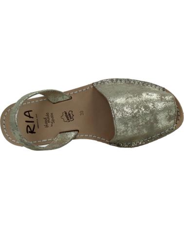 Sandálias de Mulher RIA MENORCA SANDALIAS MUJER MODELO 20002 S2 COLOR ORO MTLDSLVD