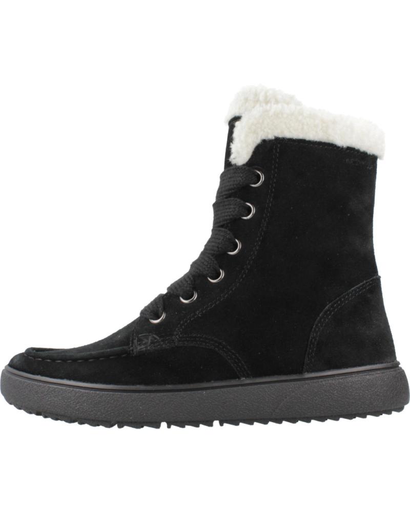 Bottes pour Fille GEOX BOTAS NINA MODELO J THELEVEN COLOR NEGRO C9999