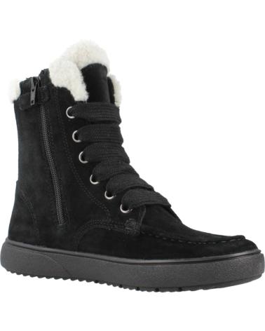 Bottes pour Fille GEOX BOTAS NINA MODELO J THELEVEN COLOR NEGRO C9999