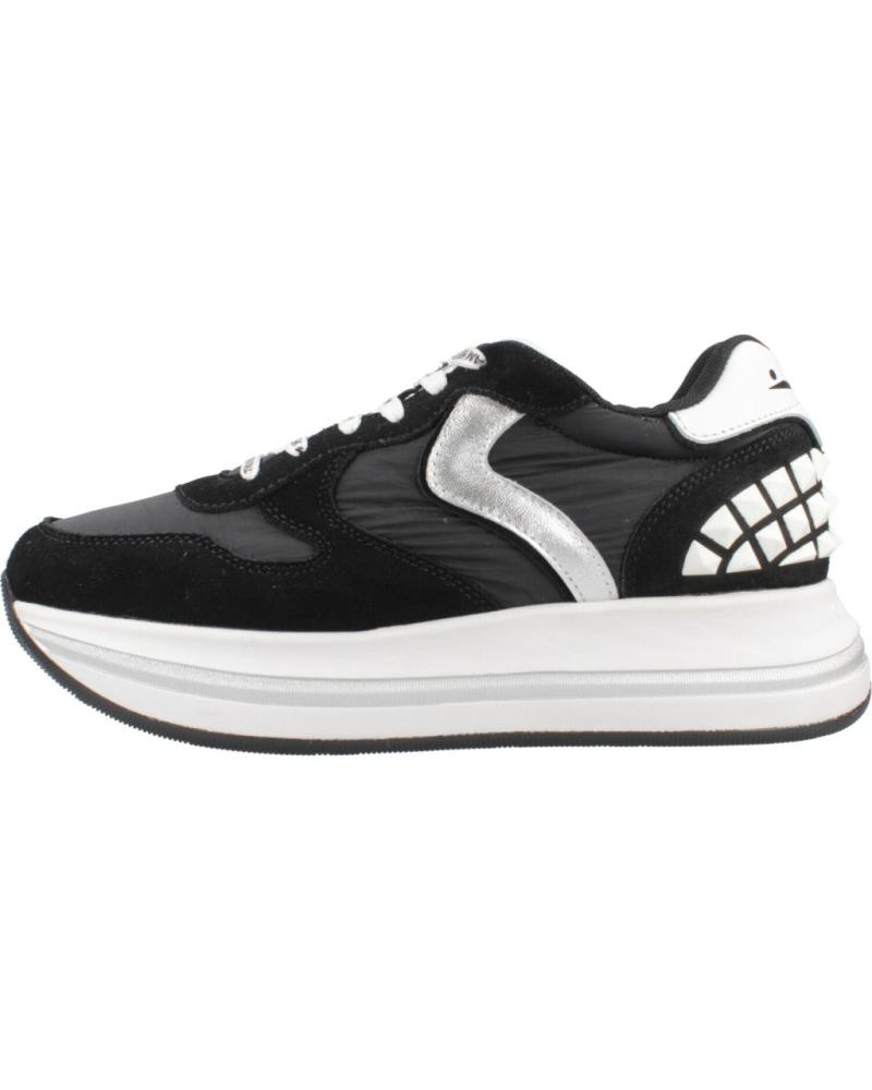 Sneaker für Damen VOILE BLANCHE ZAPATILLAS MUJER MODELO MERRY S COLOR NEGRO BLACK