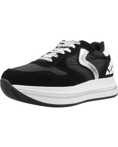 Sneaker für Damen VOILE BLANCHE ZAPATILLAS MUJER MODELO MERRY S COLOR NEGRO BLACK