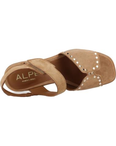 Sandali per Donna ALPE SANDALIAS MUJER MODELO 5479 11 COLOR MARRON TAN