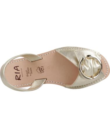 Sandálias de Mulher RIA MENORCA SANDALIAS MUJER MODELO 28012 S2 COLOR ORO CHMPNY