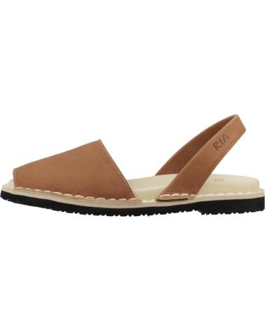 Sandálias de Mulher RIA MENORCA SANDALIAS MUJER MODELO ANATOMICO S2 COLOR MARRON CUERO