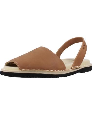 Sandálias de Mulher RIA MENORCA SANDALIAS MUJER MODELO ANATOMICO S2 COLOR MARRON CUERO