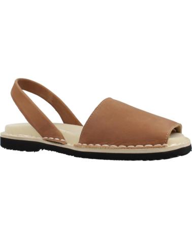 Sandálias de Mulher RIA MENORCA SANDALIAS MUJER MODELO ANATOMICO S2 COLOR MARRON CUERO