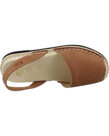 Sandálias de Mulher RIA MENORCA SANDALIAS MUJER MODELO ANATOMICO S2 COLOR MARRON CUERO