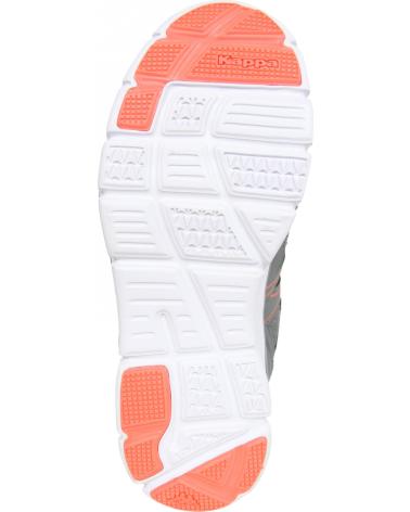 Zapatillas deporte pour Femme et Homme KAPPA 302X9B0 ULAKER C23 GREY-RED CORAL