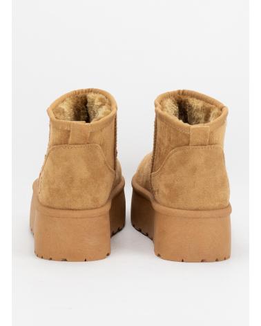 Botines de Mujer KESLEM BOTIN NORUEGA PLATFORM CAMEL