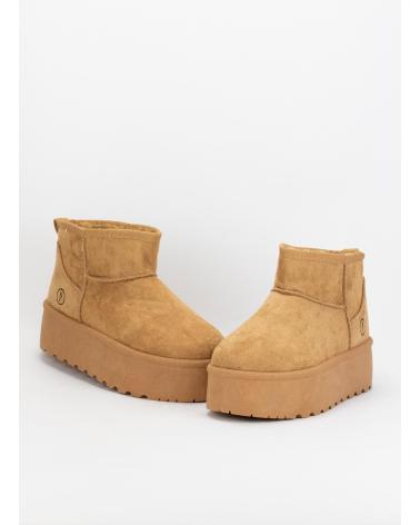 Botines de Mujer KESLEM BOTIN NORUEGA PLATFORM CAMEL