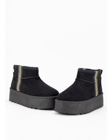 Botines de Mujer KESLEM BOTIN ARTICO PLATFORM NEGRO