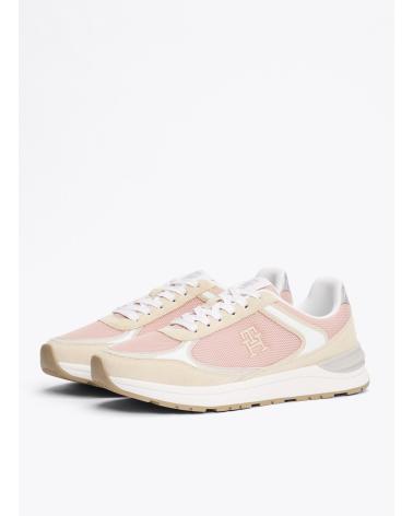 Sportivo per Donna TOMMY HILFIGER ZAPATILLAS CASUAL FASHION RUNNER MIX BEIGE