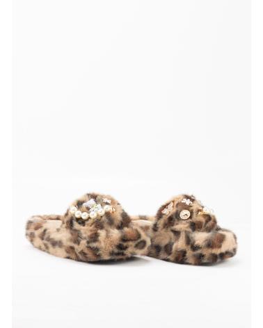 Pantufas de Mulher KESLEM XF80-93 LEOPARDO