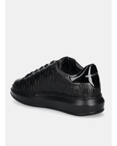 Sportif pour Homme KARL LAGERFELD KAPRI MENS MONOGRAM EMBOSS LO NEGRO