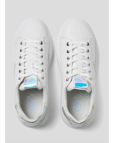 Sneaker für Damen KARL LAGERFELD ZAPATILLAS KAPRI SIGNIA LACE LTHR BLANCO