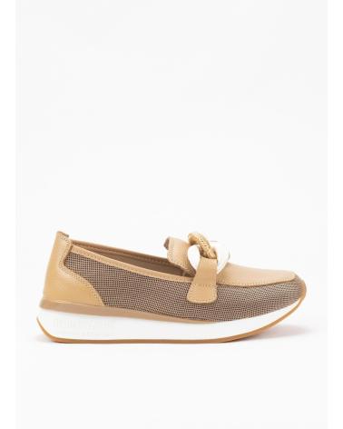 Mocasines de Mujer THE HAPPY MONK ZAPATILLAS VANITY-011 CAMEL