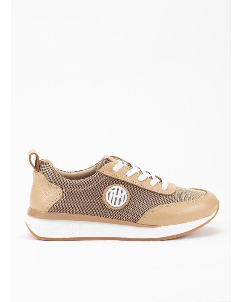 Esportes  de Mulher THE HAPPY MONK ZAPATILLAS VANITY-010 CAMEL