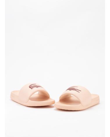 Zehansandalen für Damen LACOSTE CHANCLAS SERVE SLIDE 1 0 NUDE