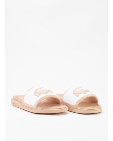 Zehansandalen für Damen LACOSTE CHANCLAS LAOSTE SERVE SLIDE DUAL ROSA