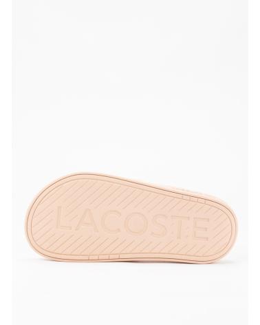 Zehansandalen für Damen LACOSTE CHANCLAS LAOSTE SERVE SLIDE DUAL ROSA