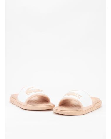 Zehansandalen für Damen LACOSTE CHANCLAS LAOSTE SERVE SLIDE DUAL ROSA