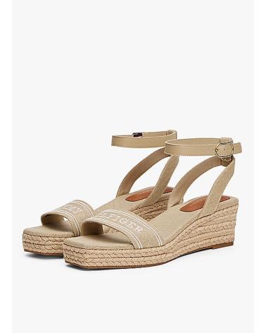 Sandalias de Mujer TOMMY HILFIGER ESPAD MID WEDGE BEIGE